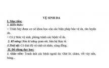 SINH HỌC : Bảo vệ da