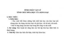 HÓA HỌC : KIM LOẠI - T2