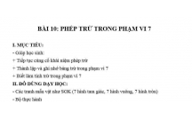 TOÁN LỚP 1 : PHÉP TRỪ  ( PHẠM VI LÀ 7)