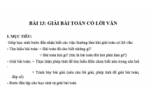 TOÁN LỚP 1 : TOÁN ĐỐ (T2)