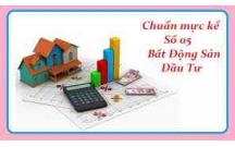 Chuẩn mực kế toán Bất động sản đầu tư