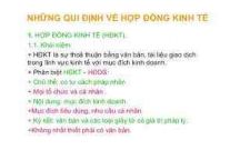 Hủy hợp đồng kinh tế gồm thủ tục gì: