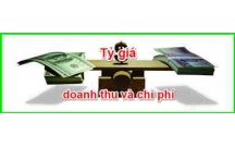 Tính tỷ giá xác định doanh thu và chi phí bằng ngoại tệ