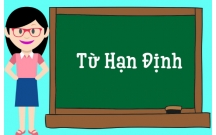 Từ hạn định trong tiếng anh