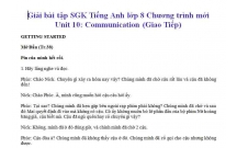 Hướng dẫn GBT Tiếng Anh lớp 8 bài số 10